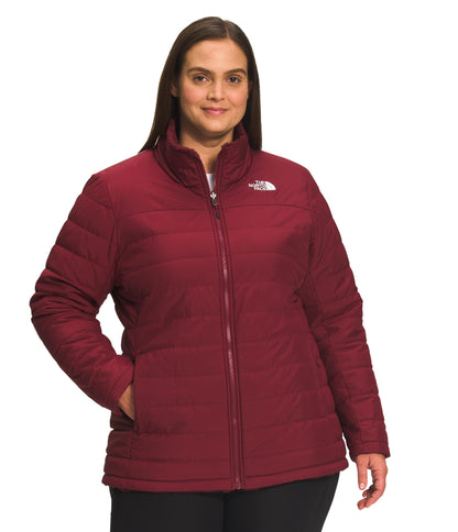 The North Face - Mossbud Insulated Reversible Jacket - Women's Plus - Gardenia White