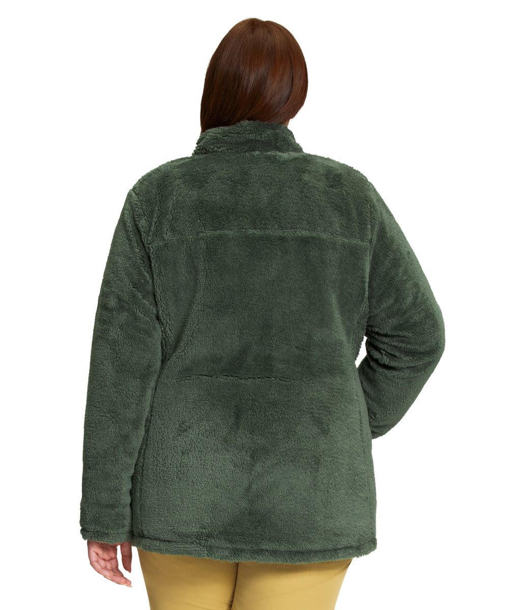 The North Face - Mossbud Insulated Reversible Jacket - Women's Plus - Gardenia White