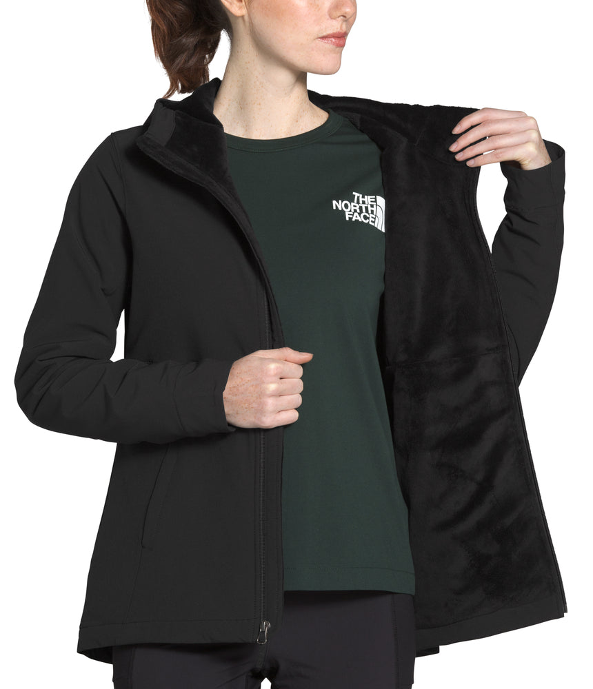 The North Face - Shelbe Raschel Hoodie - Women's - Coral Sunrise