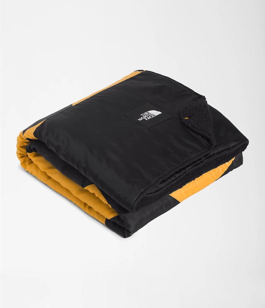 The North Face - Wawona Fuzzy Blanket - Summit Gold Geodome Print