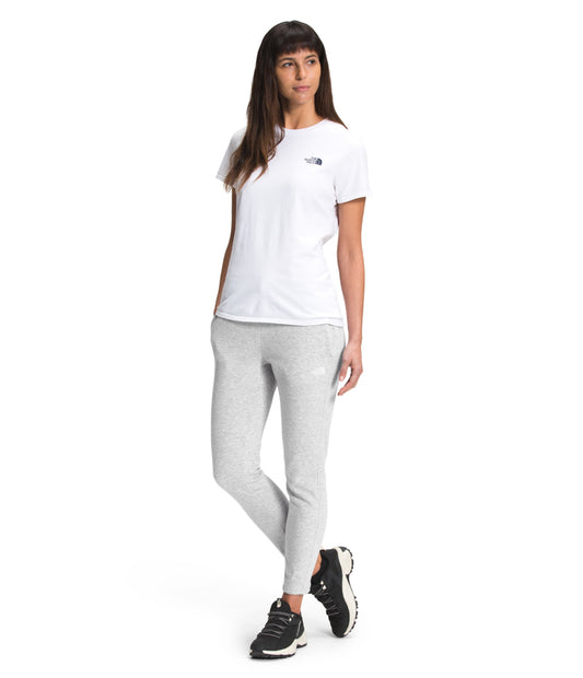 The North Face - Half Dome Crop Jogger Women's - TNF Light Grey Heather/TNF White