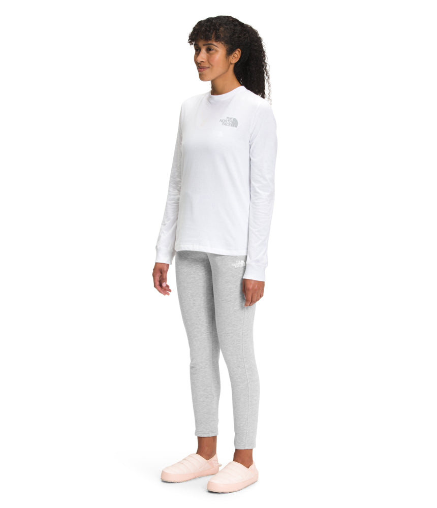 The North Face - Half Dome Crop Jogger Women's - TNF Light Grey Heather/TNF White