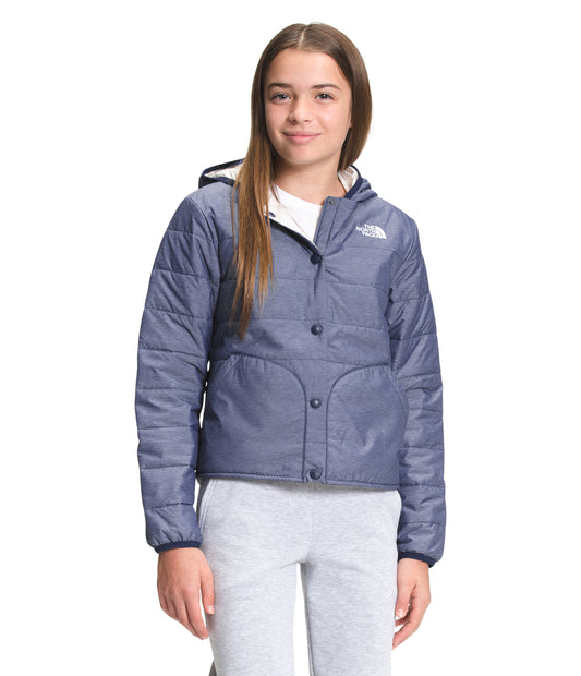 The North Face - Lightweight Insulated Jacket - Girls - TNF Navy Light Heather