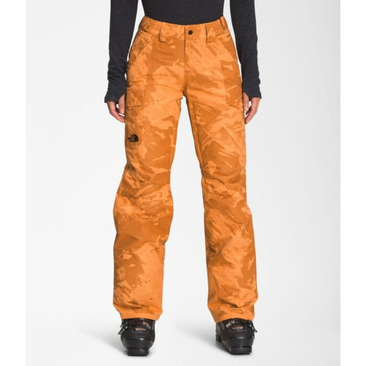 The North Face - Freedom Insulated Pant - Women's - Topaz Tonal Mountainscape Print