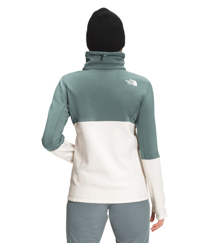 The North Face - Womens Tagen 1/4 Zip Fleece - Pamplona Purple/Dark Eggplant Purple