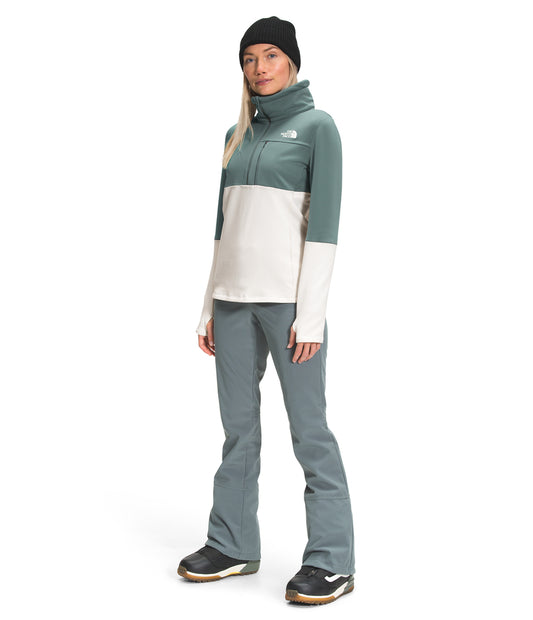The North Face - Womens Tagen 1/4 Zip Fleece - Pamplona Purple/Dark Eggplant Purple