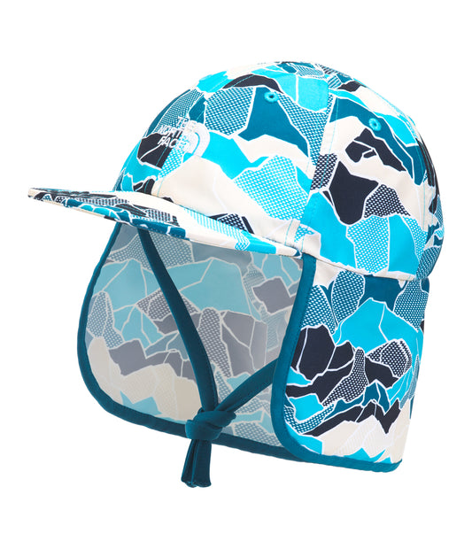 The North Face - Littles Class V Sun Buster - Kids' - Banff Blue Mountain Camo Print