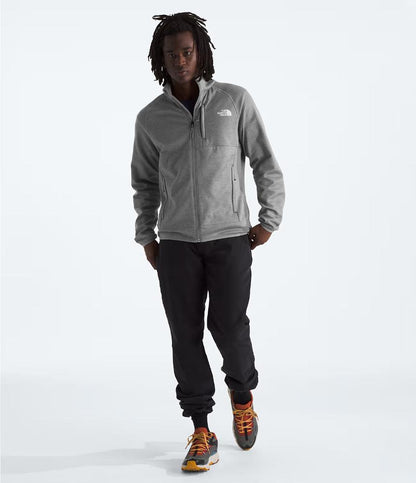 The North Face - Canyonlands Full Zip - Men's - TNF Medium Grey Heather-NPF