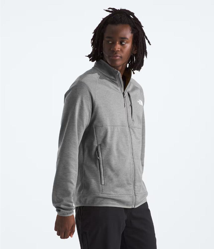 The North Face - Canyonlands Full Zip - Men's - TNF Medium Grey Heather-NPF