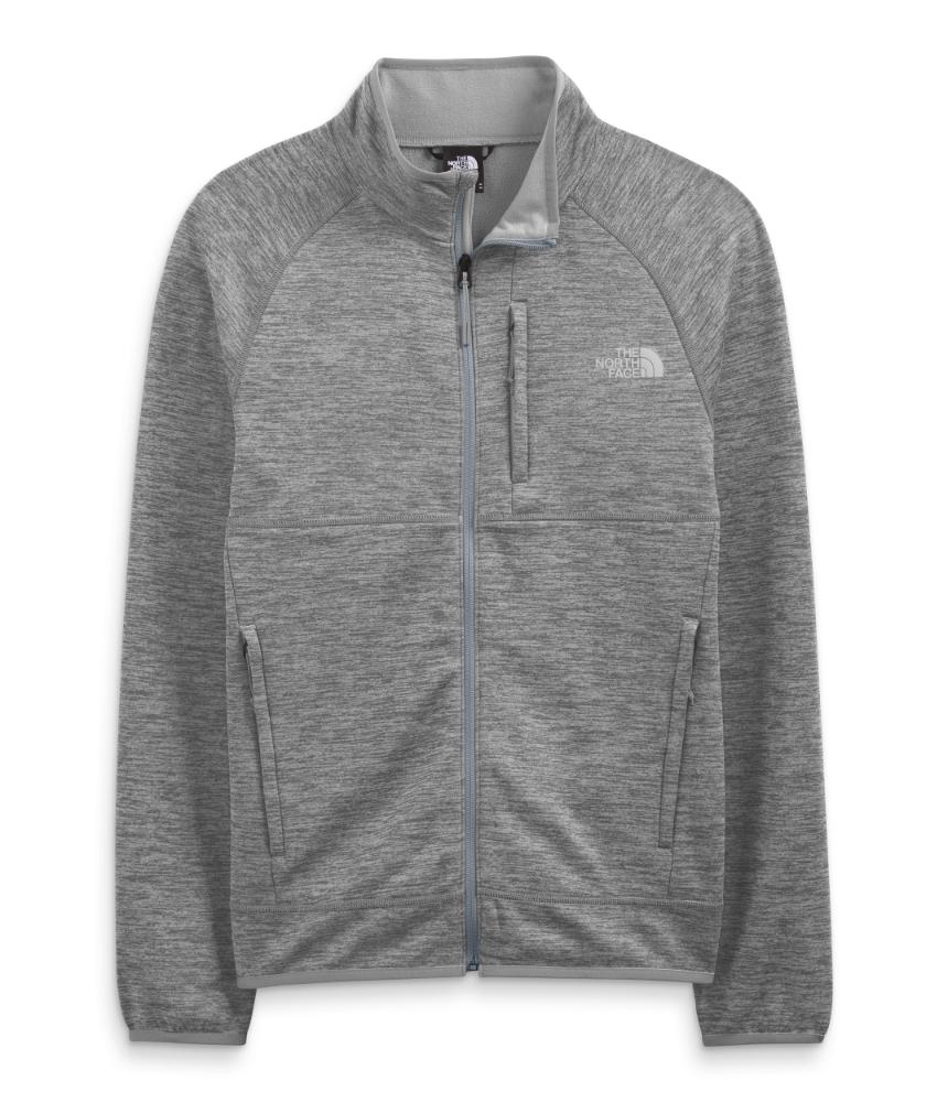 The North Face - Canyonlands Full Zip - Men's - TNF Medium Grey Heather-NPF