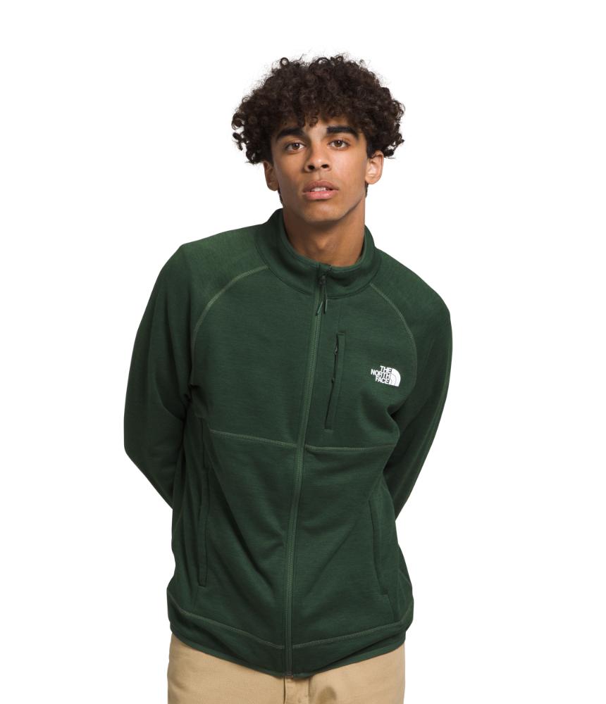 The North Face - Canyonlands Full Zip - Men's - TNF Medium Grey Heather-NPF
