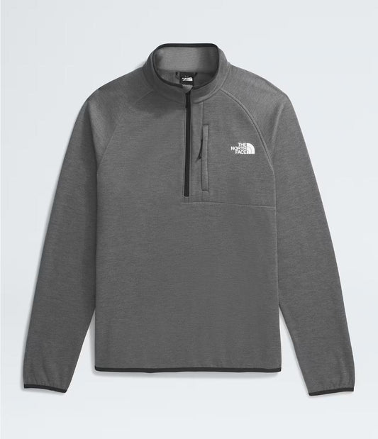 The North Face - Canyonlands 1/2 Zip - Men's - TNF Medium Grey Heather-NPF