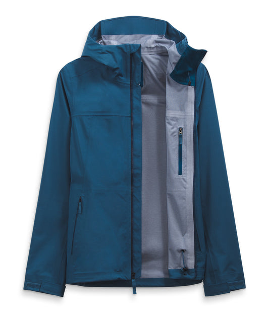 The North Face - Shelbe Raschel Parka Length with Hood -  Women's - Monterey Blue Heather