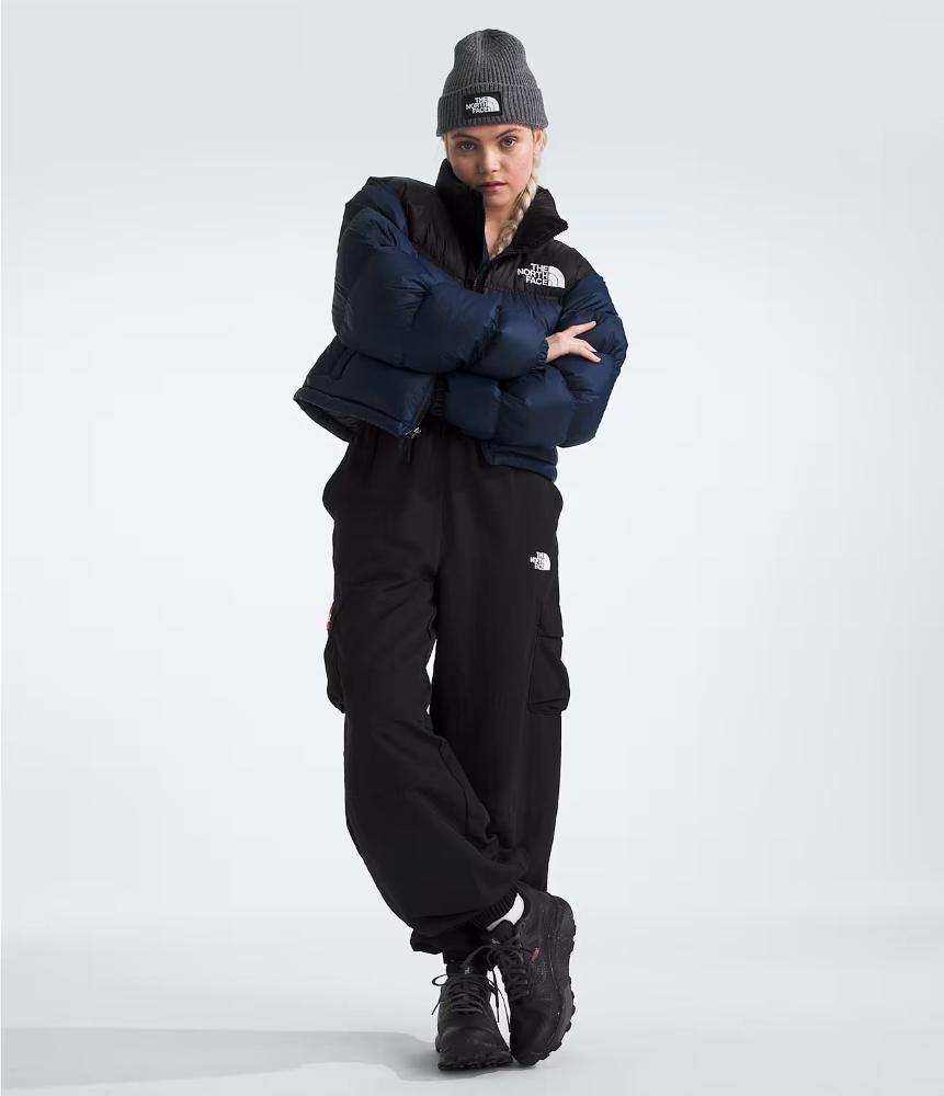 The North Face - Nuptse Short Jacket - Women's - Tnf Black/Tnf Black