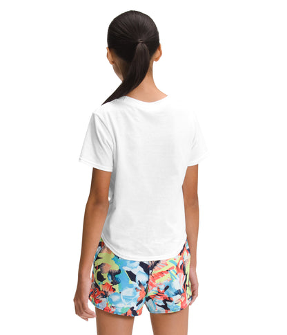 The North Face - Short Sleeve Graphic Tee - Girls' - Gardenia White