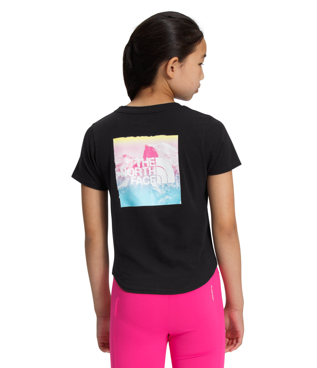 The North Face - Short Sleeve Graphic Tee - Girls' - Gardenia White