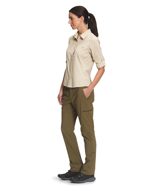 The North Face - First Trail UPF Long Sleeve Shirt - Women's - Gravel