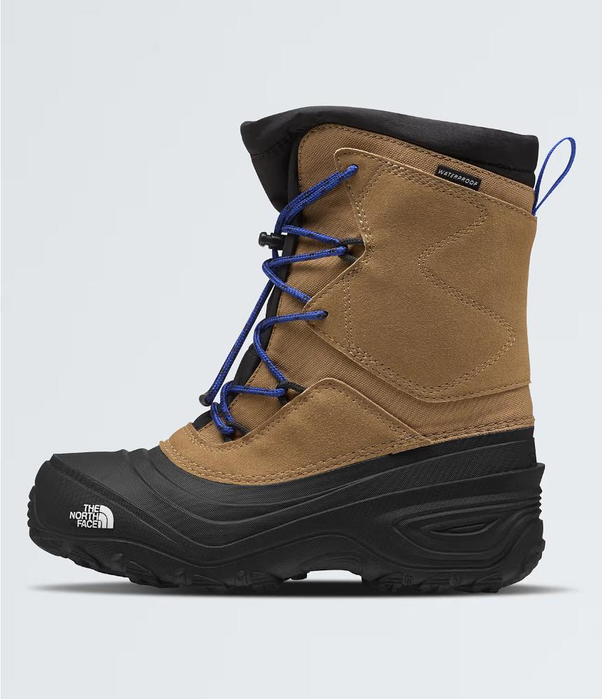 The North Face - Alpenglow V WP - Youth - Utility Brown/TNF Blue
