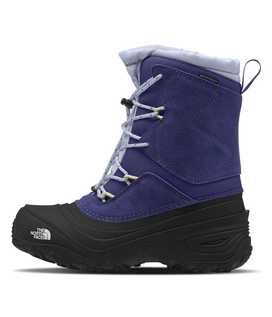 The North Face - Alpenglow V WP - Youth - Cave Blue/TNF Black