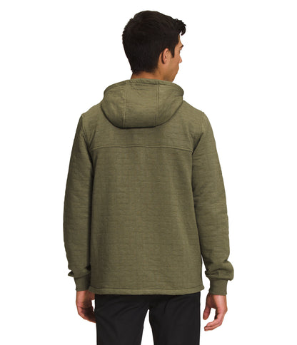 The North Face - Longs Peak Quilted Full Zip Hoodie Men's - Goblin Blue Heather