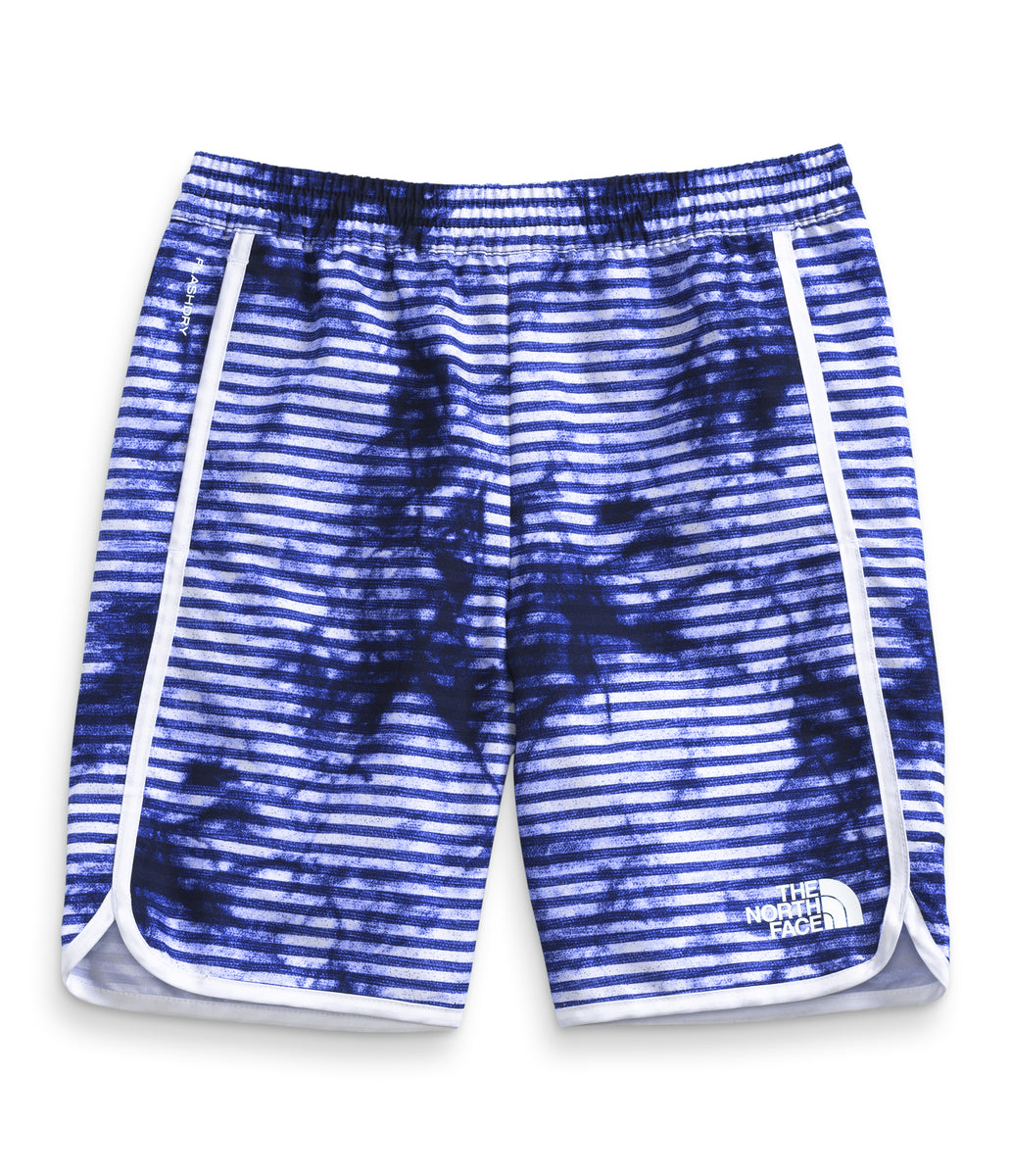 The North Face - Boys Printed Amphibious Class V Water Short - Sharp Green TNF Camo Print