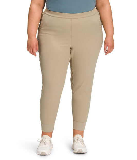 The North Face - Aphrodite Jogger - Women's Plus - Twill Beige