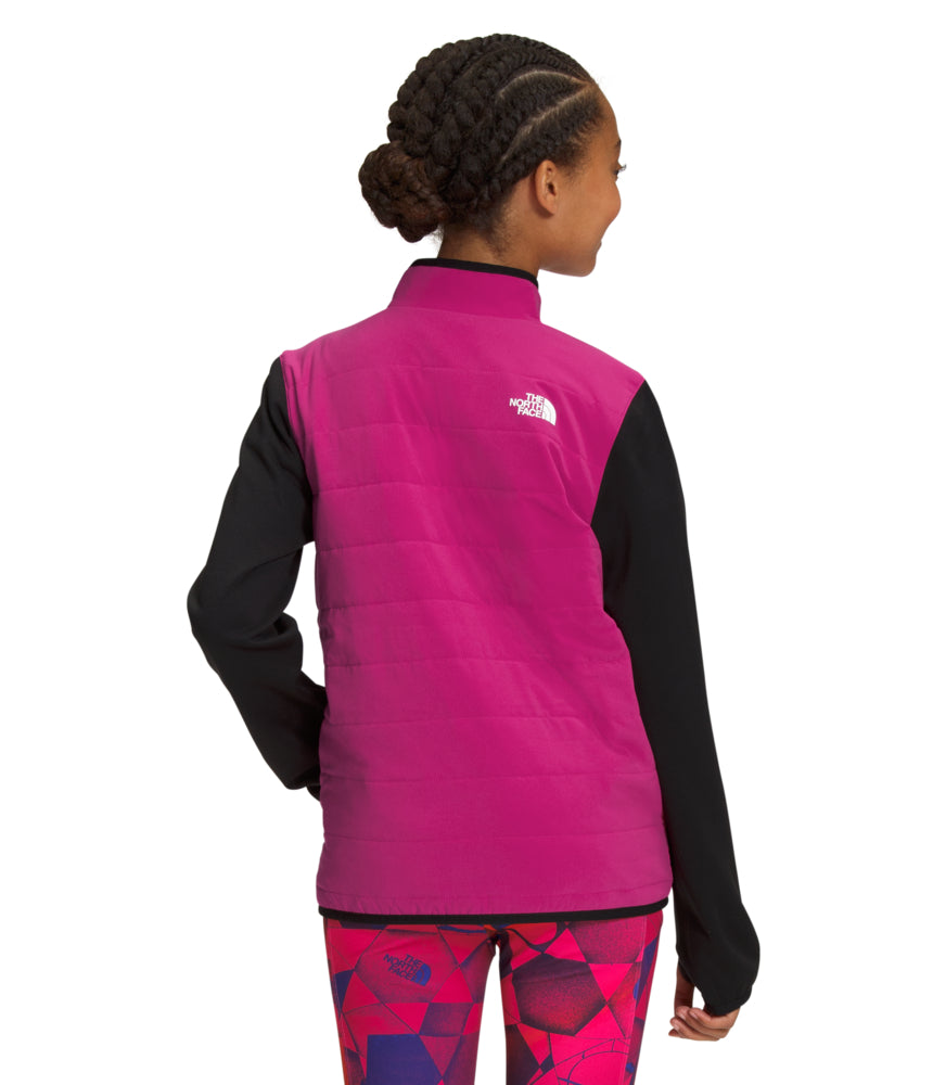 The North Face - Winter Warm Hybrid Full Zip - Teen - Fuschia Pink