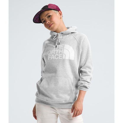 The North Face - Half Dome Pullover Hoodie - Women's - TNF Light Grey Heather/TNF White