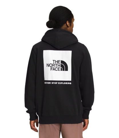 The North Face - Box NSE Pullover Hoodie - Men's - TNF Medium Grey Heather/TNF Black