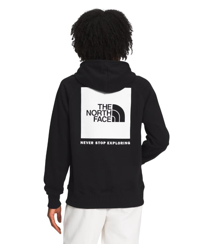 The North Face - Box NSE Pullover Hoodie - Tnf White/Tnf Black