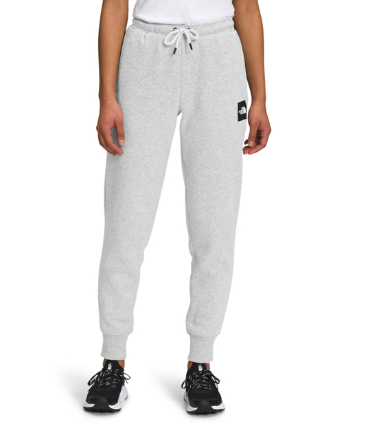 The North Face - Box NSE Jogger -  Women's - TNF Light Grey Heather/TNF Black