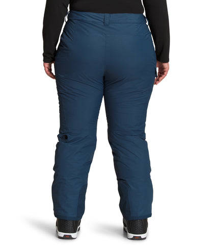 The North Face - Freedom Insulated Pant - Women's Plus - Lavender Fog Tonal Mountainscape Print
