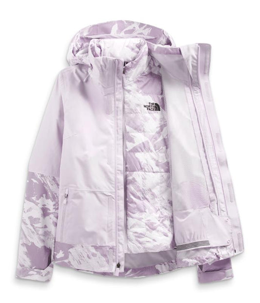 The North Face - Garner Triclimate Jacket - Women's - Topaz Tonal Mountainscape Print/Shady Blue
