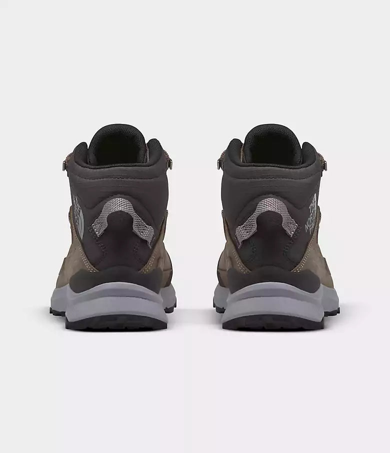 The North Face - Cragstone Leather Mid WP - Men's - Bipartisan Brown/Meld Grey