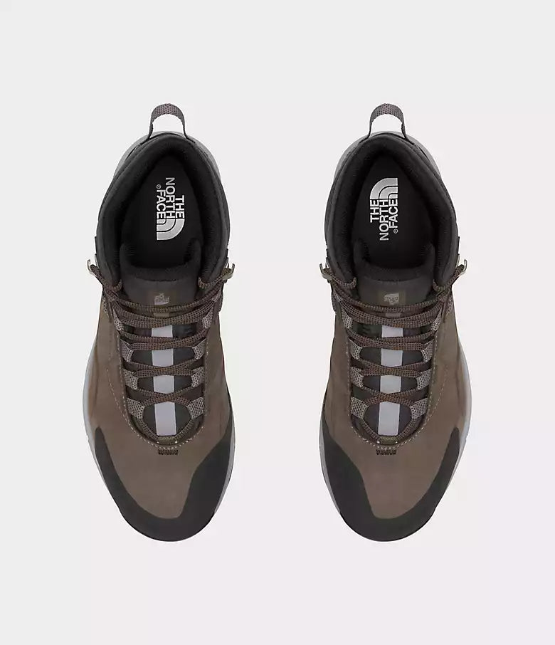 The North Face - Cragstone Leather Mid WP - Men's - Bipartisan Brown/Meld Grey