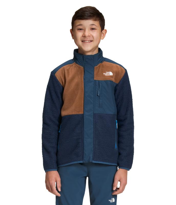 The North Face - Forrest Fleece Mashup Jacket - Boys' - Tnf Black