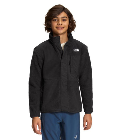 The North Face - Forrest Fleece Mashup Jacket - Boys' - Tnf Black