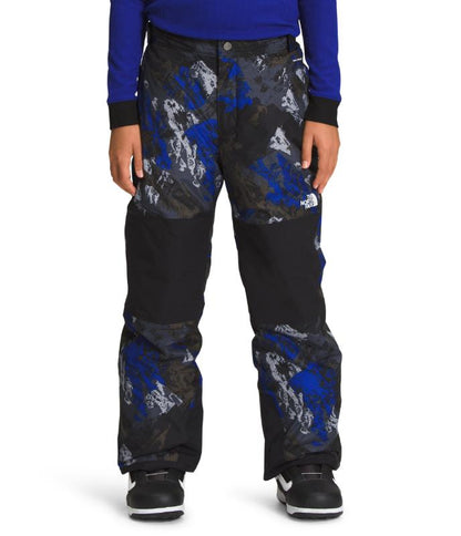 The North Face - Freedom Insulated Pant -Boys' - TNF Black Mountaintop Print