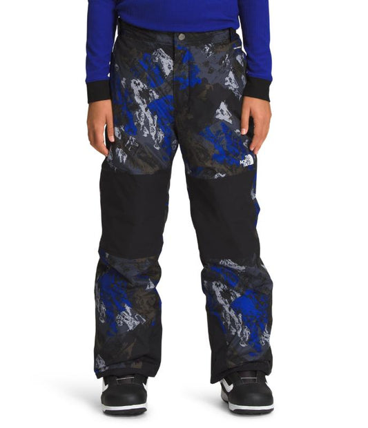 The North Face - Freedom Insulated Pant -Boys' - TNF Black Mountaintop Print