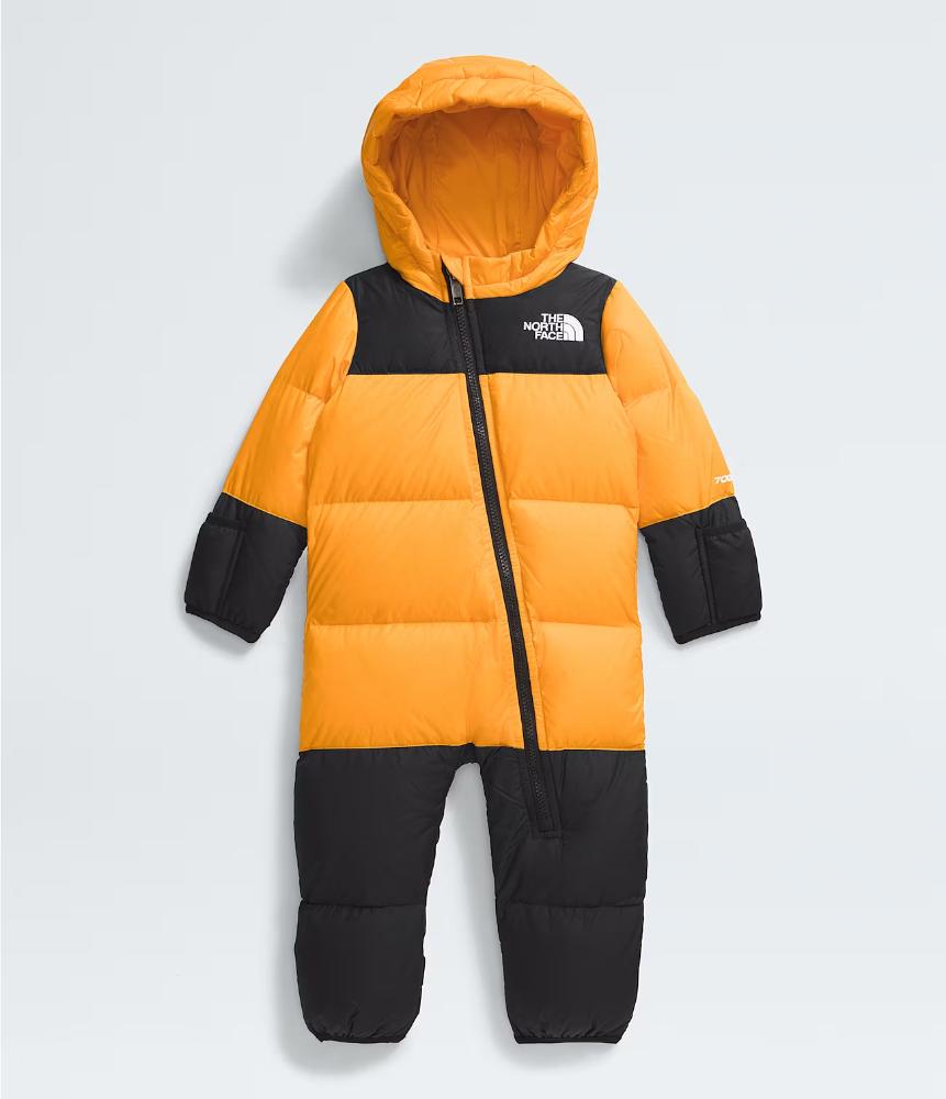 The North Face - Baby 1996 Retro Nuptse One-Piece - Summit Gold