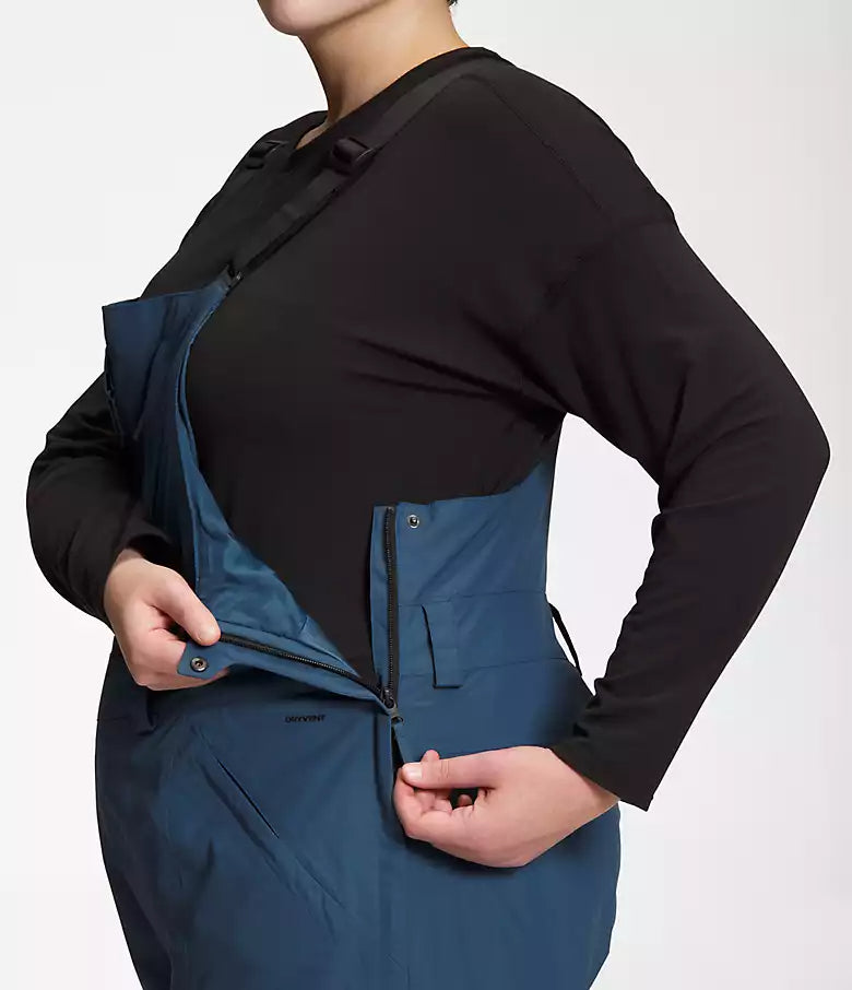 The North Face - Freedom Bib - Women's Plus - Almond Butter