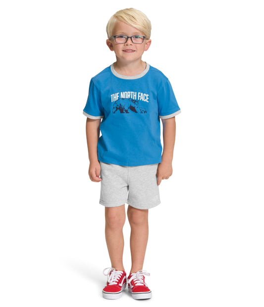 The North Face - Cotton Summer Set - Kids' - Super Sonic Blue/TNF Light Grey Heather