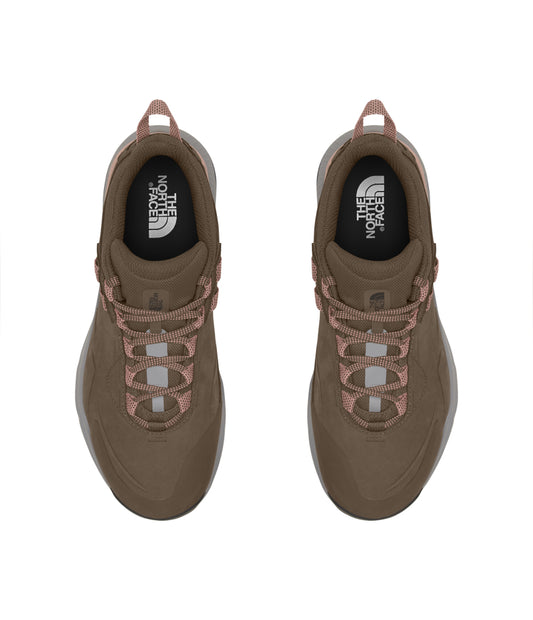 The North Face - Cragstone Leather WP - Women's - Tin Grey/LED Yellow