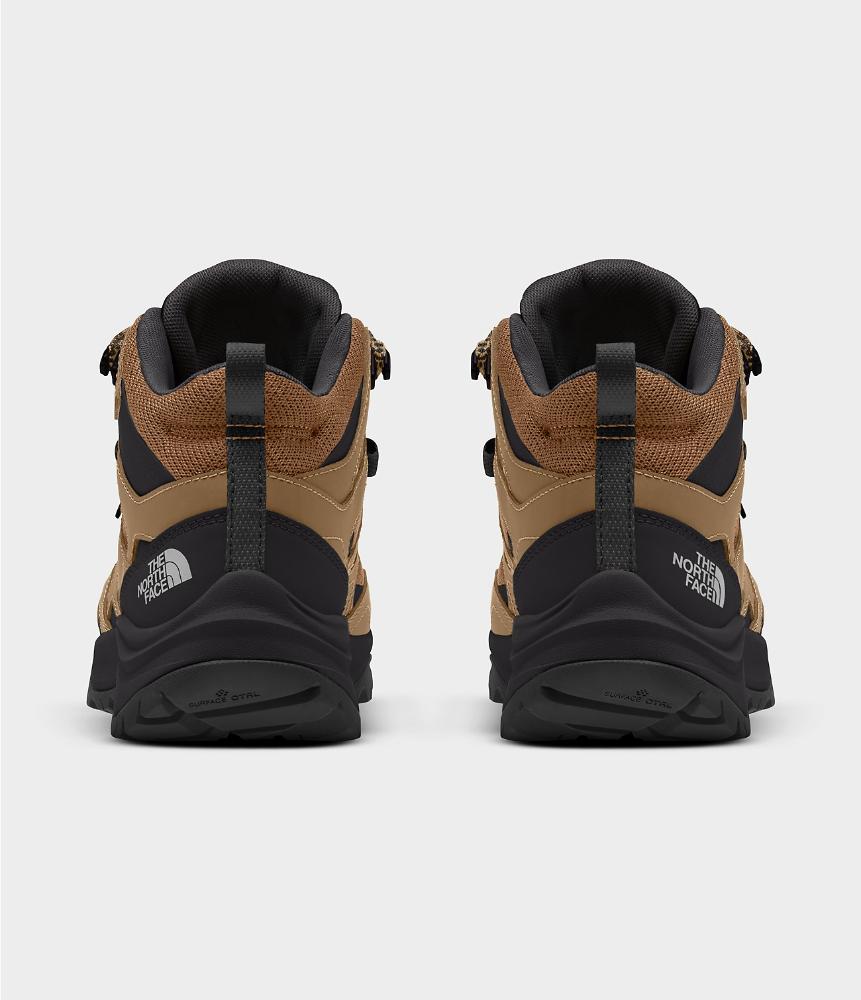 The North Face - Hedgehog 3 Mid WP - Men's - Utility Brown/TNF Black