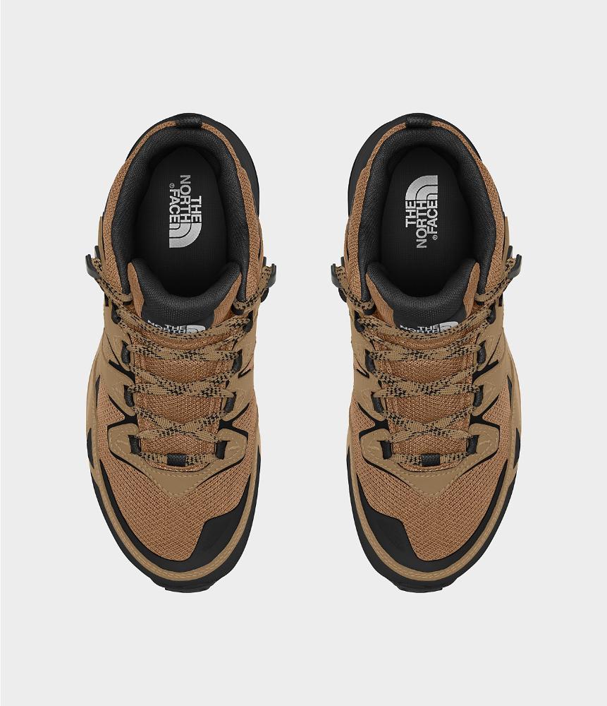 The North Face - Hedgehog 3 Mid WP - Men's - Utility Brown/TNF Black