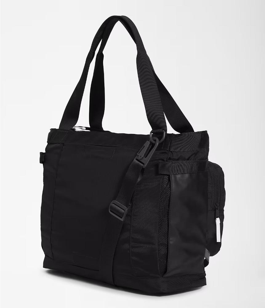 The North Face - Base Camp Voyager Tote - TNF Black/TNF White-NPF