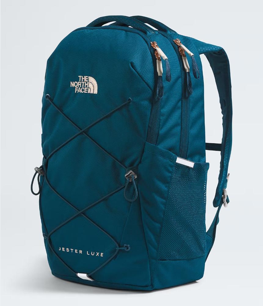 The North Face - Jester Luxe - Women's - TNF Black/Burnt Coral Metallic