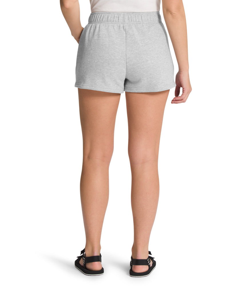 The North Face - Half Dome Fleece Short - Women's - Tnf White/Tnf Black