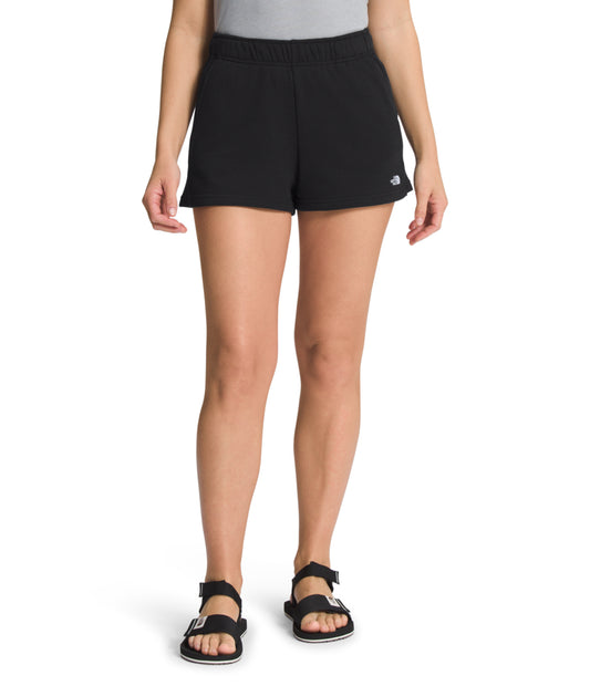 The North Face - Half Dome Fleece Short - Women's - Tnf Black/Tnf White