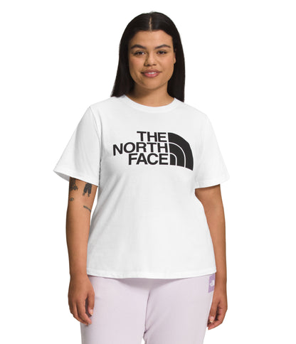 The North Face - Short Sleeve Half Dome Tee - Women's Plus - Summit Navy/TNF White